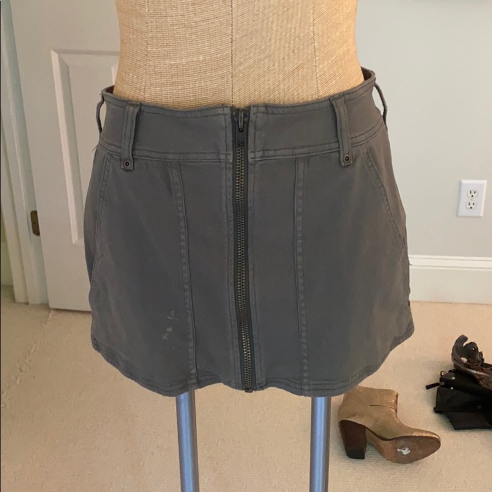 Free People Army Skirt